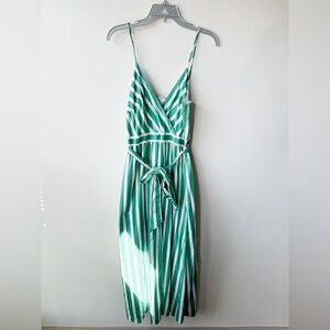 Gianni Bini Lene Striped Midi Dress Size 10